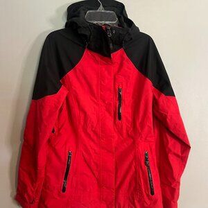 Columbia Chelsea Ridge Ski Jacket‎ Red Woman's S Omni Heat